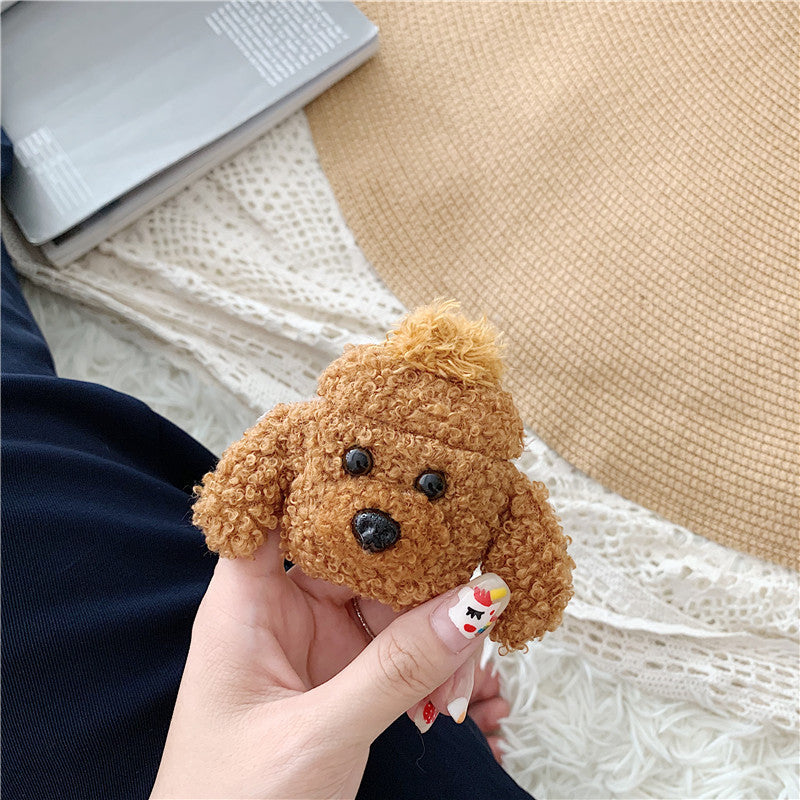 “Plush Earphone Case for AirPods | Soft & Cute Compatible with Apple AirPods Pro/1/2 - Protective, Shockproof & Cozy”