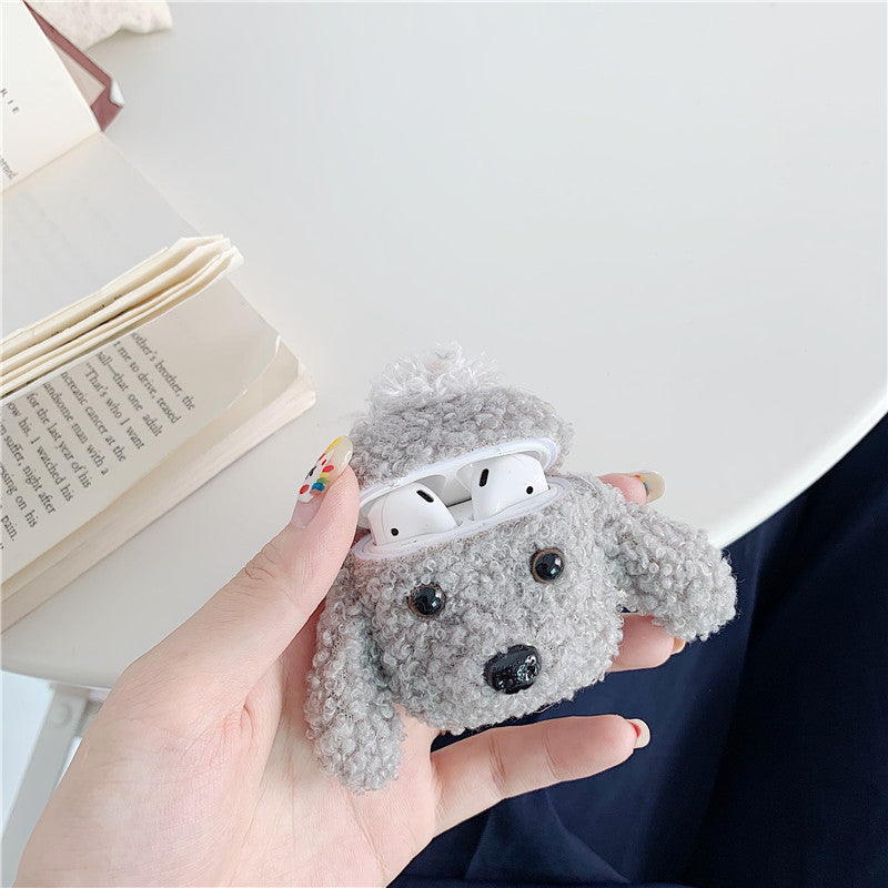 “Plush Earphone Case for AirPods | Soft & Cute Compatible with Apple AirPods Pro/1/2 - Protective, Shockproof & Cozy”
