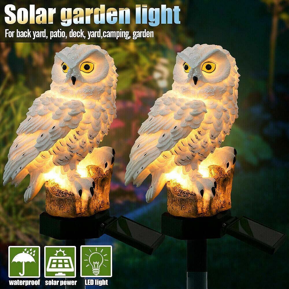 "GlowOwl™ – Realistic Solar Owl Light for Garden & Landscape"