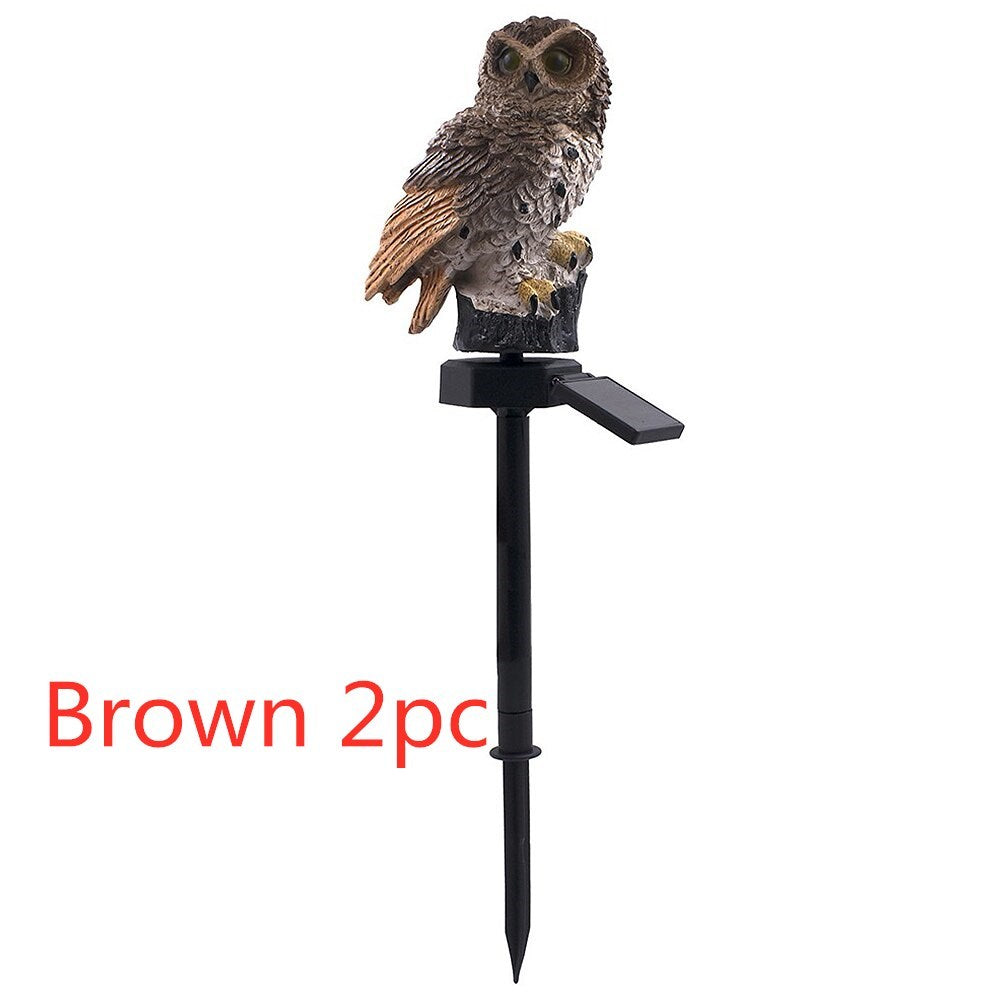 "GlowOwl™ – Realistic Solar Owl Light for Garden & Landscape"