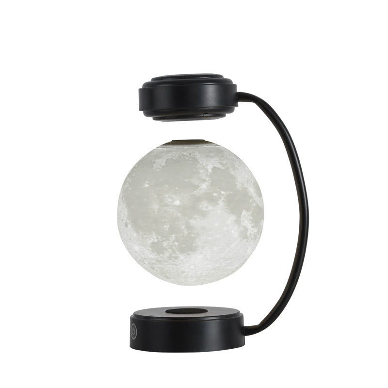 "AstraMoon™ 3D Magnetic Wireless Rotating Lamp – Dreamy Decor for Home, Office & Bookshops"