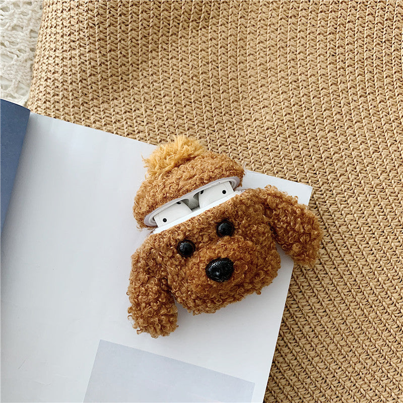 “Plush Earphone Case for AirPods | Soft & Cute Compatible with Apple AirPods Pro/1/2 - Protective, Shockproof & Cozy”