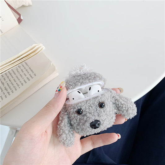 “Plush Earphone Case for AirPods | Soft & Cute Compatible with Apple AirPods Pro/1/2 - Protective, Shockproof & Cozy”