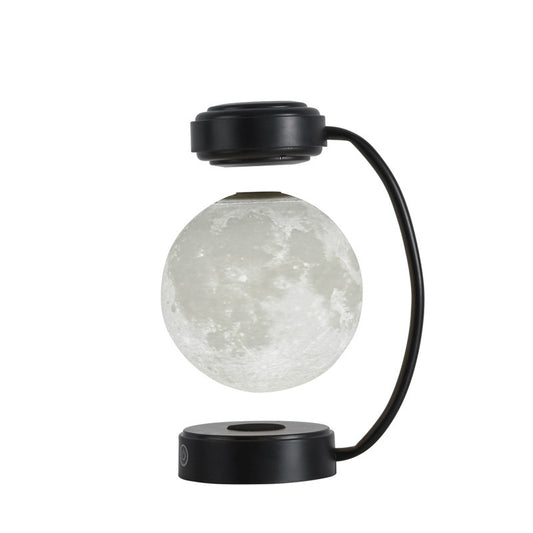 "AstraMoon™ 3D Magnetic Wireless Rotating Lamp – Dreamy Decor for Home, Office & Bookshops"