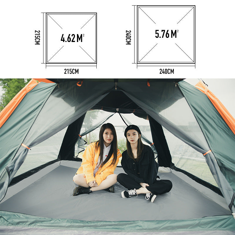 "SwiftCamp™ UltraLite Rainproof Beach & Camping Tent – Easy Set-Up, Multi-Person"