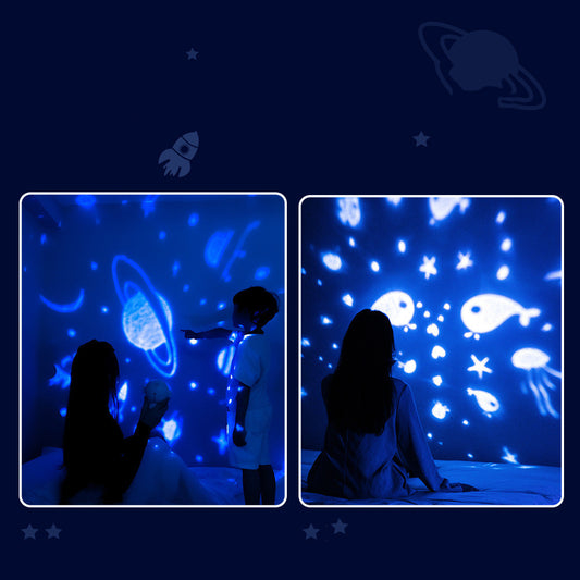 "CosmoDream™ Astronaut Starry Sky Projector – Room Light & Gift Idea"